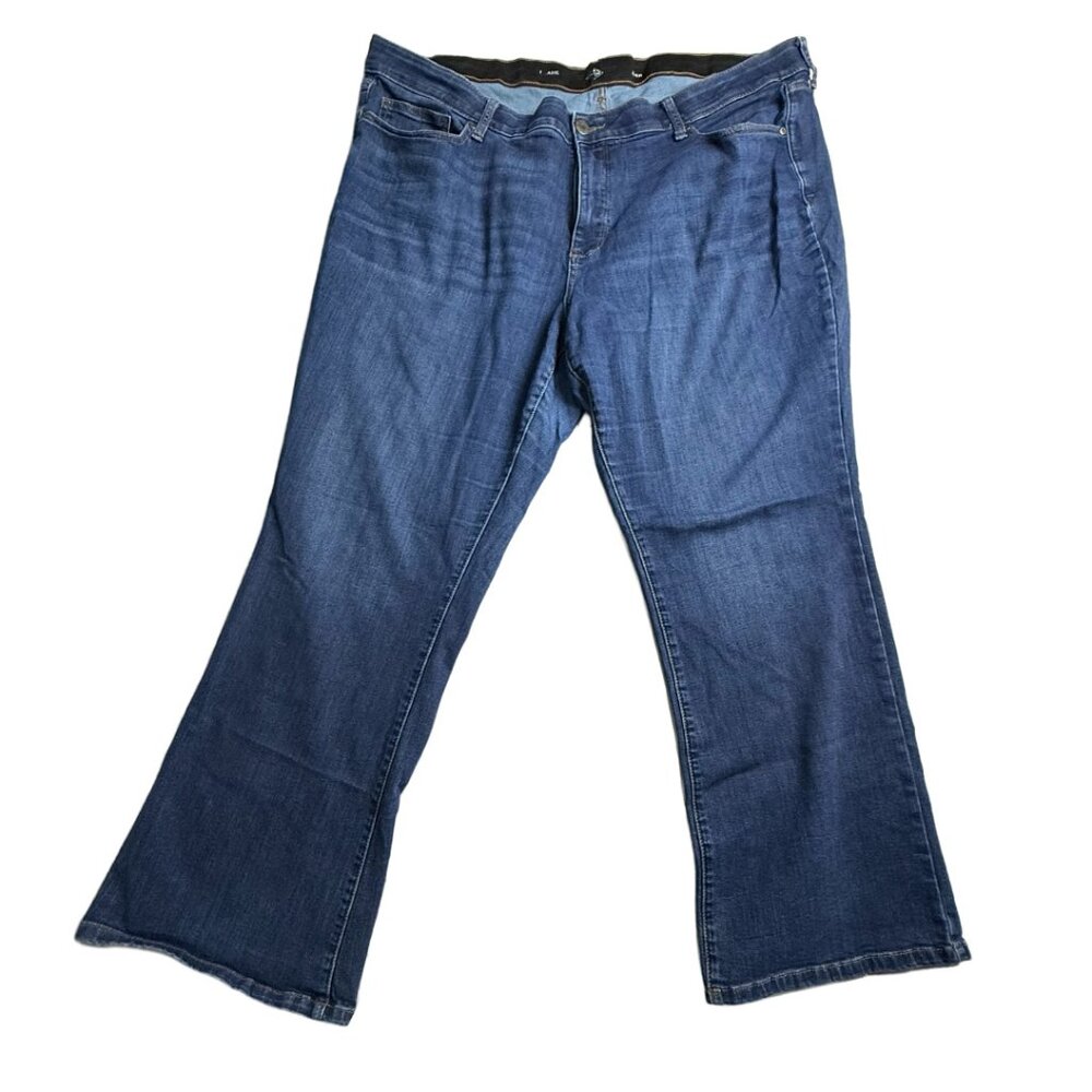 St. John’s Bay Women’s Blue Jeans – Size 24W – Elastic Waist